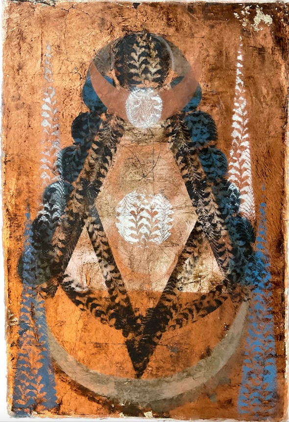 Abstracción II de la Virgen del Rocío - Ivonne Kennedy