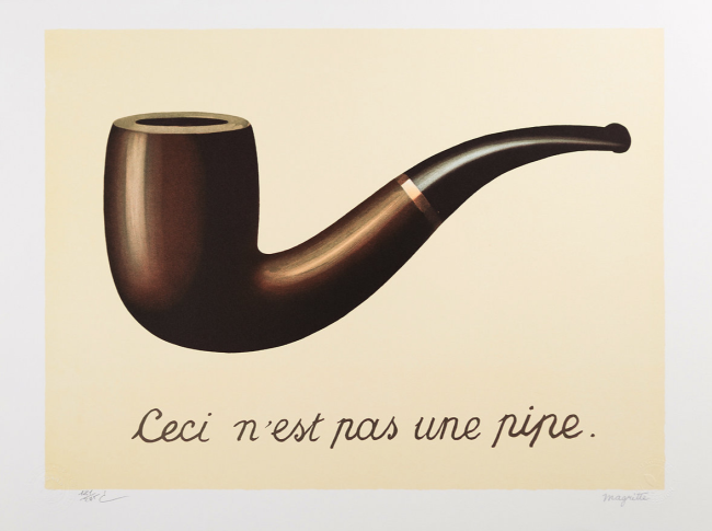 La traición de las imágenes - René Magritte