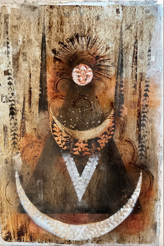 Abstracción I de la Virgen del Rocío - Ivonne Kennedy