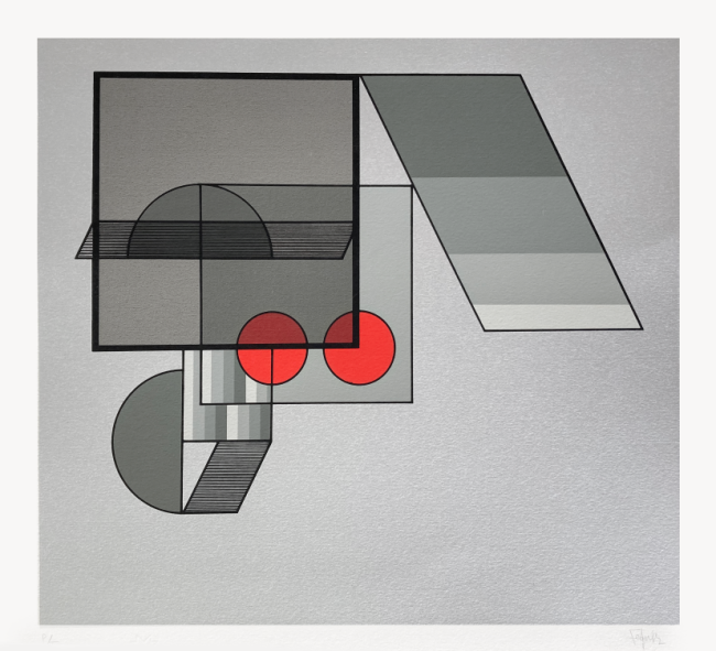 Geometría gris 2 - Manuel Felguerez