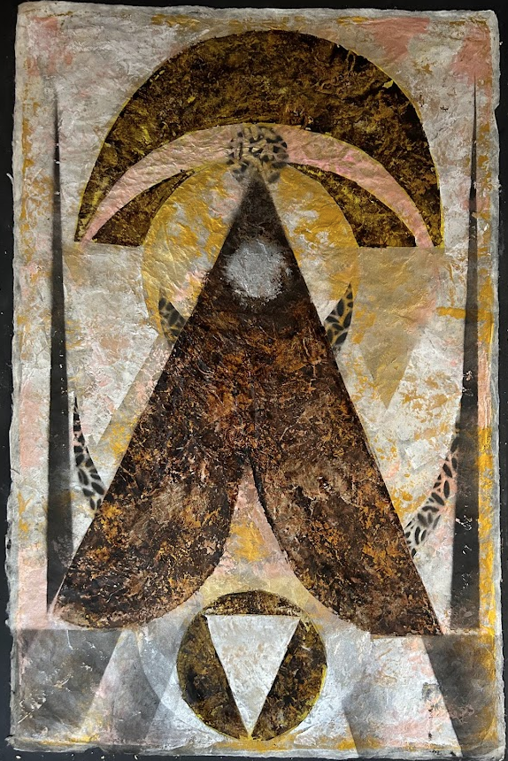 Abstracción II de la Virgen de Juquila - Ivonne Kennedy