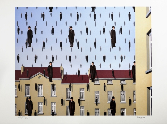 Golconde 46/275 - René Magritte