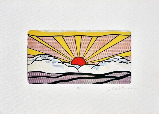 Sunrise - Roy Lichtenstein