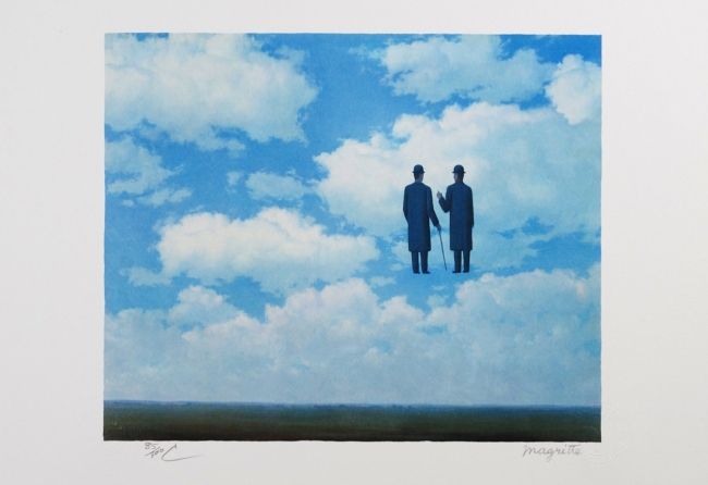 La Reconnaissance Infinie (The Infinite Recognition) - René Magritte