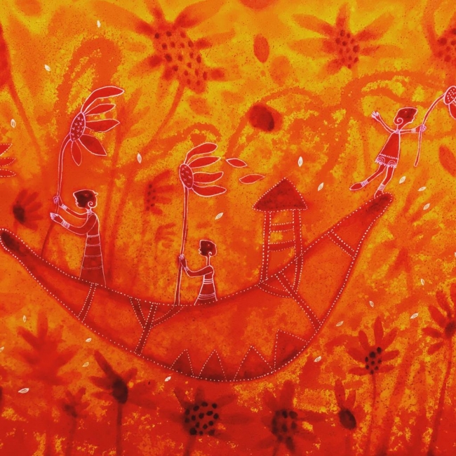 El mar de girasoles - David Gutiérrez