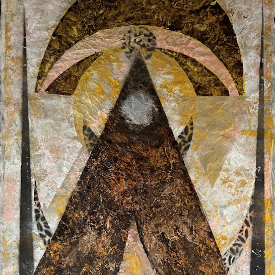 Abstracción II de la Virgen de Juquila